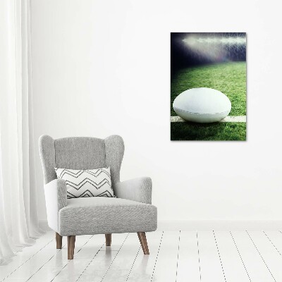 Tableau acrylique Ballon de rugby