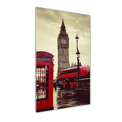 Tableau sur verre acrylique Big Ben