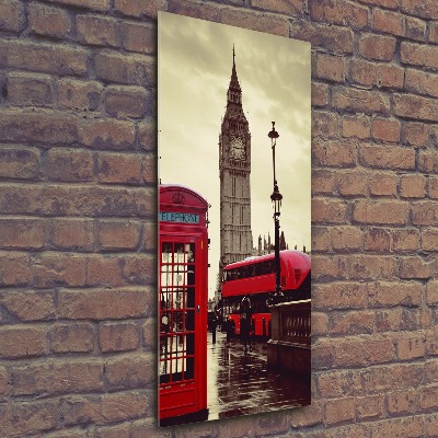 Tableau sur verre acrylique Big Ben