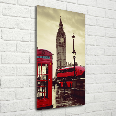 Tableau sur verre acrylique Big Ben