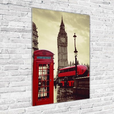 Tableau sur verre acrylique Big Ben