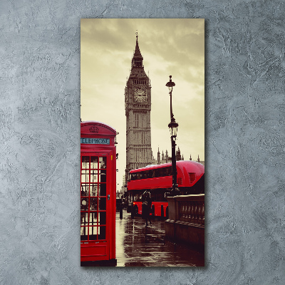 Tableau sur verre acrylique Big Ben