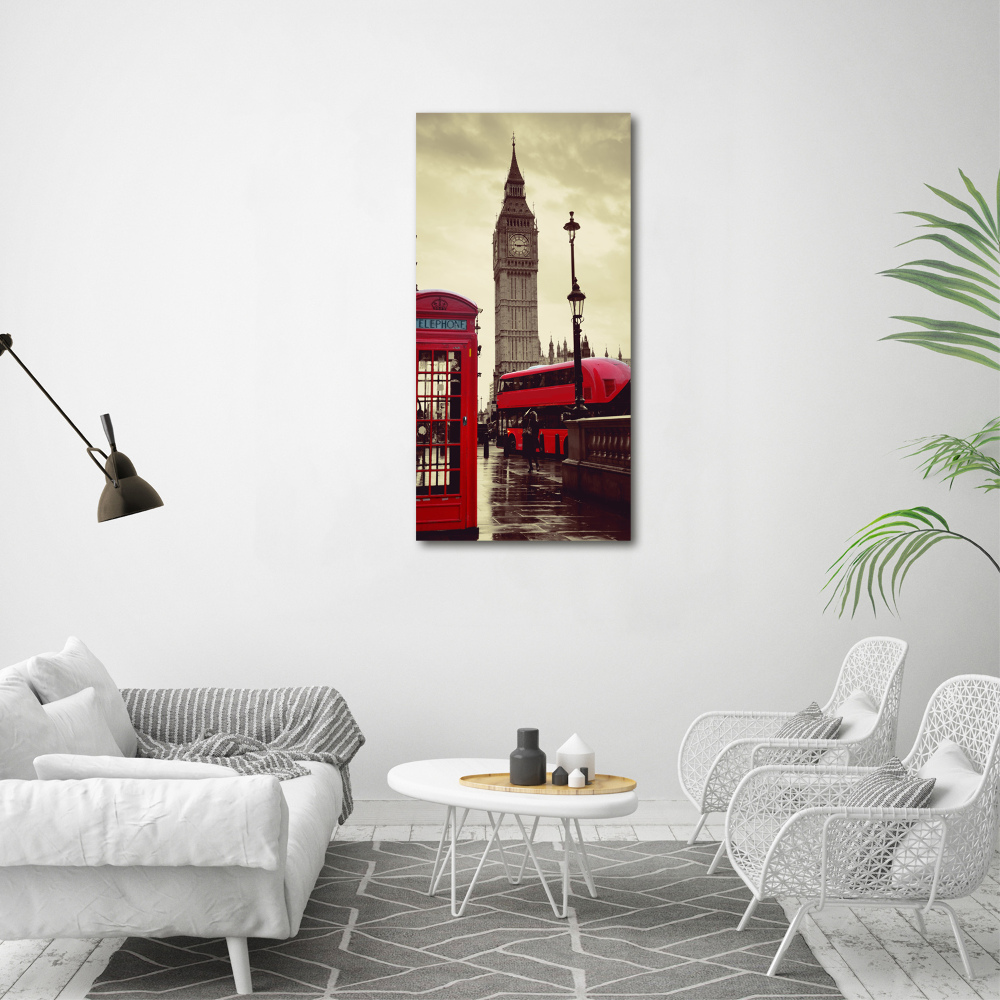 Tableau sur verre acrylique Big Ben