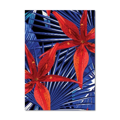 Tableau en acrylique Plantes tropicales