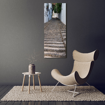 Tableau acrylique Escalier en pierre