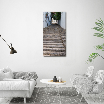 Tableau acrylique Escalier en pierre