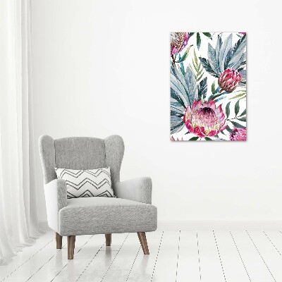 Tableau acrylique Protea