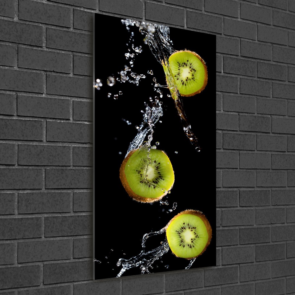 Tableau sur verre acrylique Kiwi