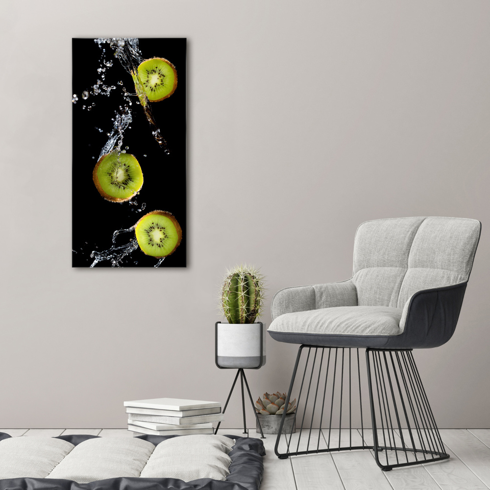 Tableau sur verre acrylique Kiwi