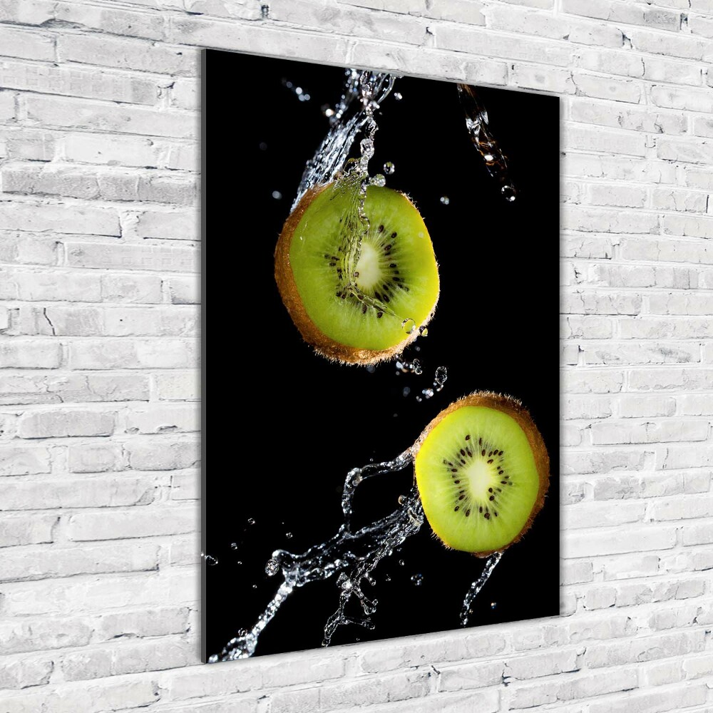 Tableau sur verre acrylique Kiwi