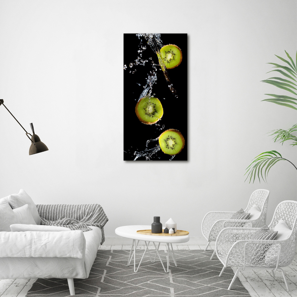 Tableau sur verre acrylique Kiwi