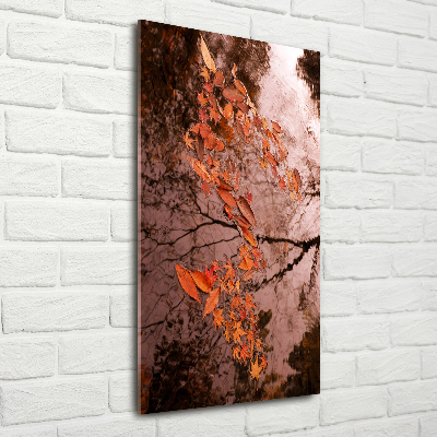 Tableau en acrylique Feuilles d'automne