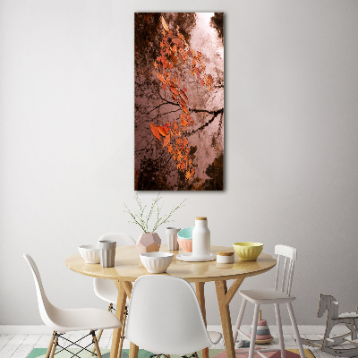 Tableau en acrylique Feuilles d'automne