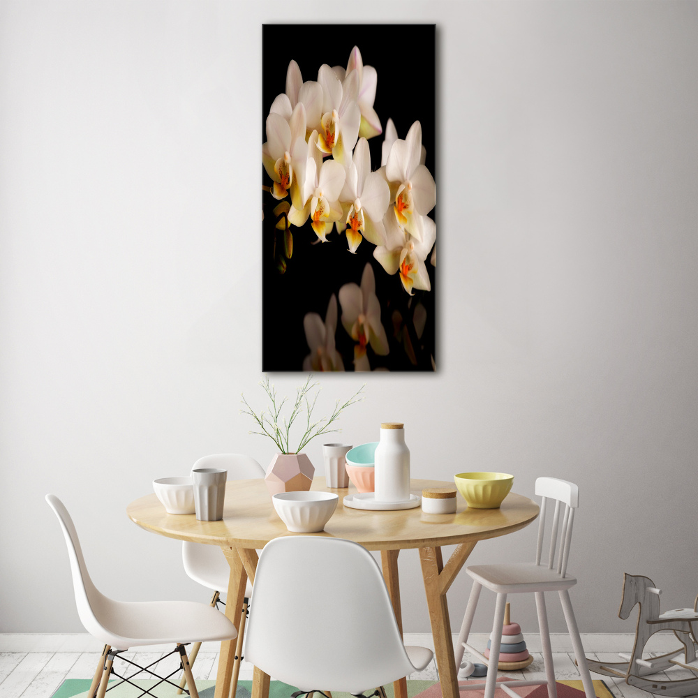 Acrylique tableau Orchidée