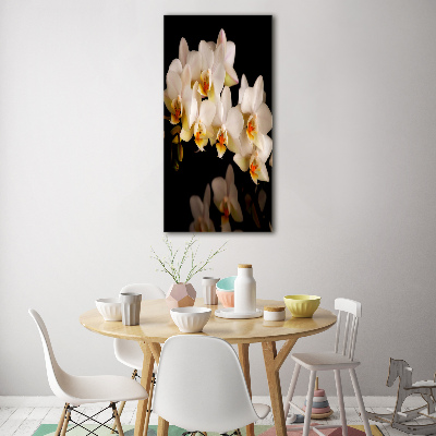 Acrylique tableau Orchidée