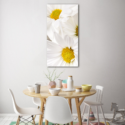 Tableau acrylique Fleurs de marguerite