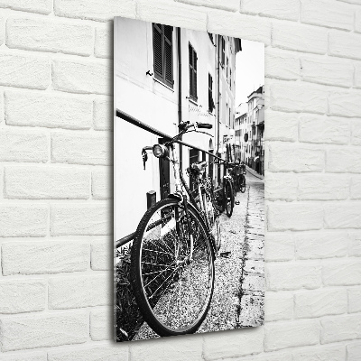 Tableau en acrylique Vélos urbains