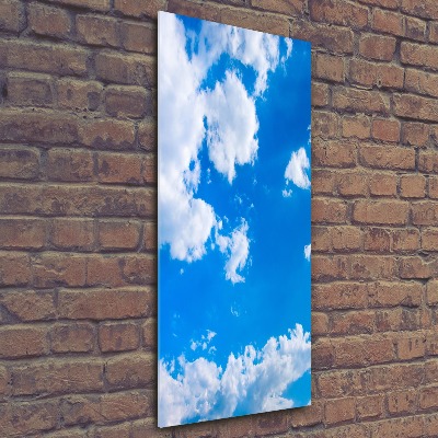 Acrylique tableau Des nuages dans le ciel