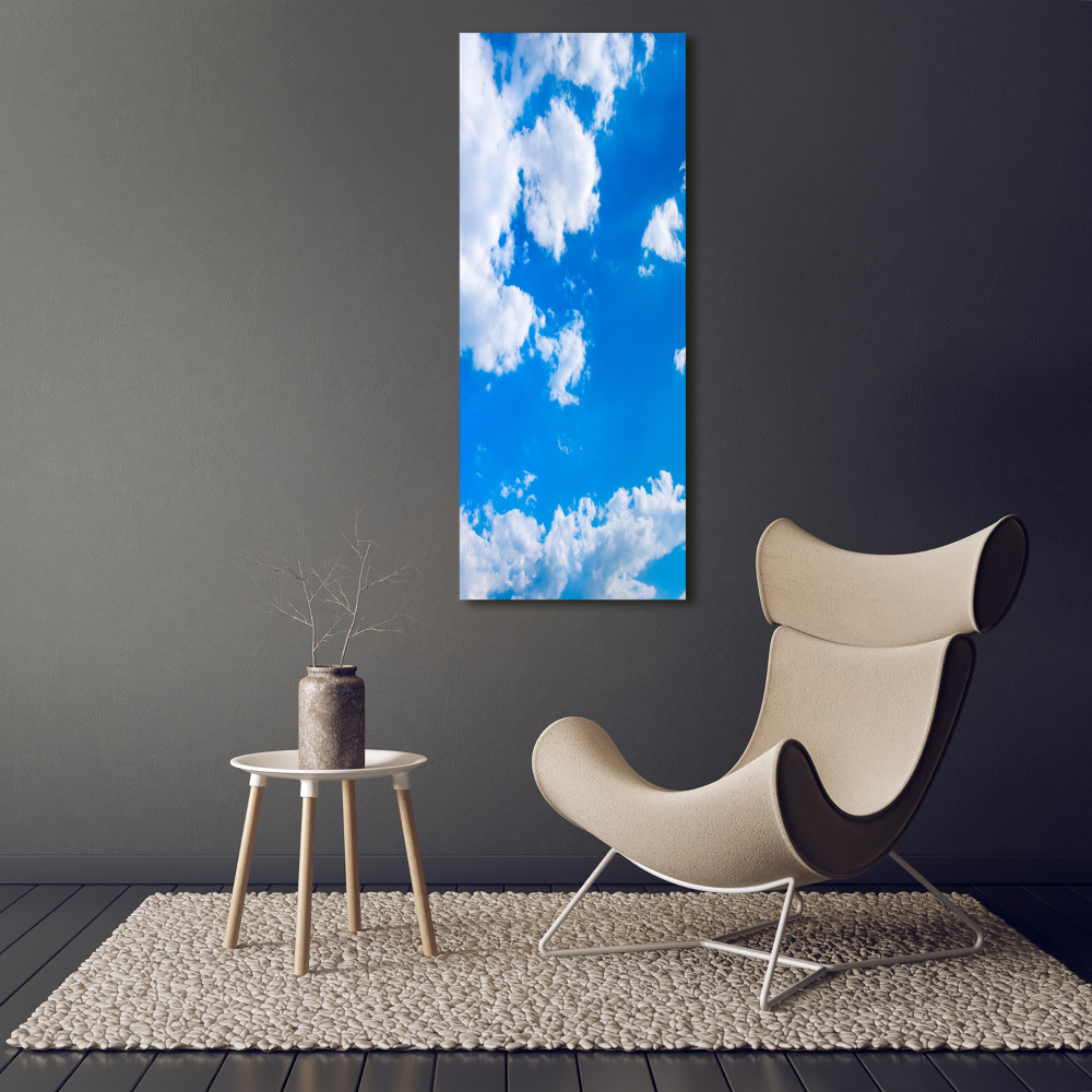 Acrylique tableau Des nuages dans le ciel