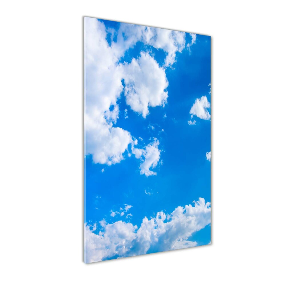 Acrylique tableau Des nuages dans le ciel