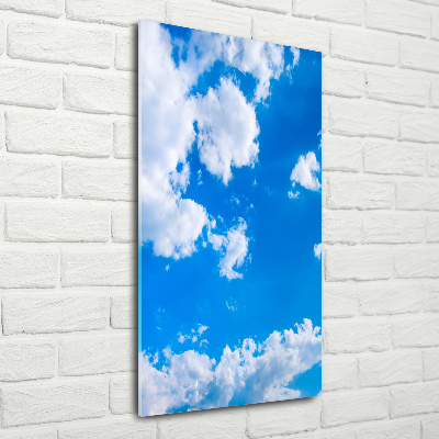 Acrylique tableau Des nuages dans le ciel