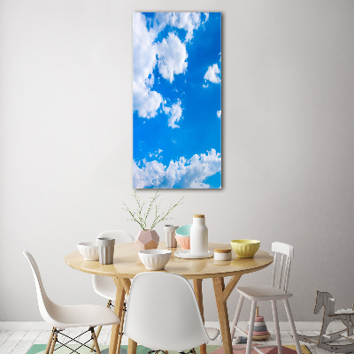 Acrylique tableau Des nuages dans le ciel