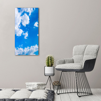 Acrylique tableau Des nuages dans le ciel