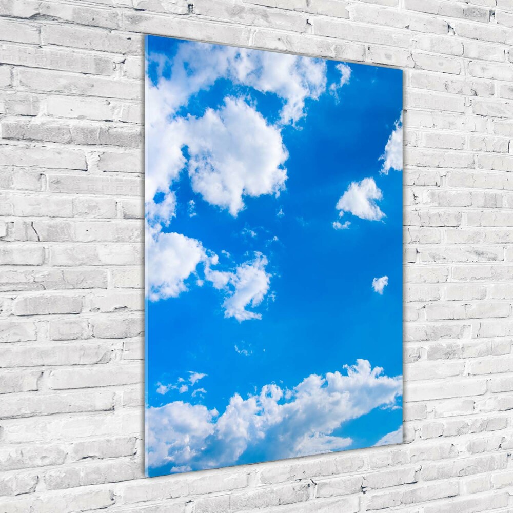 Acrylique tableau Des nuages dans le ciel