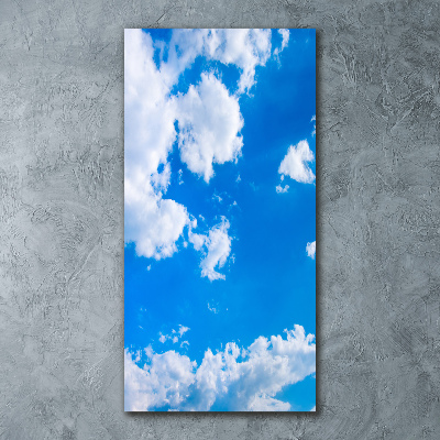 Acrylique tableau Des nuages dans le ciel