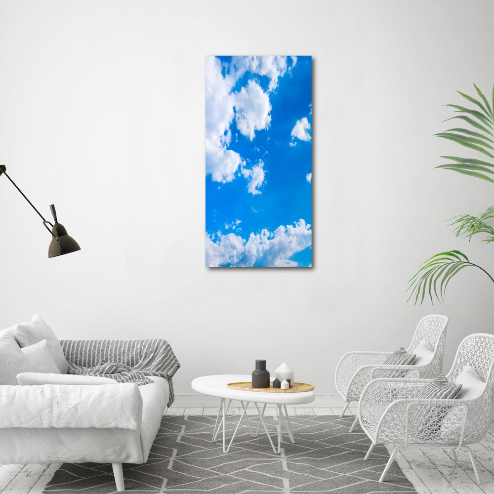 Acrylique tableau Des nuages dans le ciel