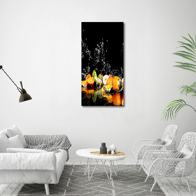 Tableau verre acrylique Des fruits savoureux