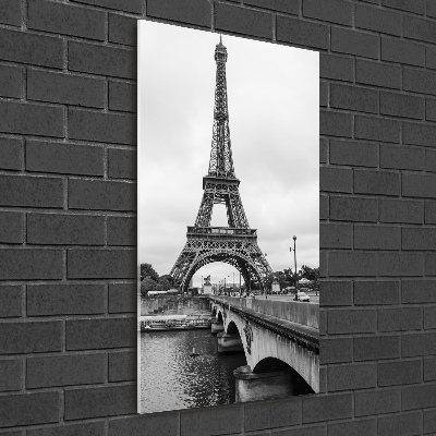 Tableau sur verre acrylique Tour Eiffel France