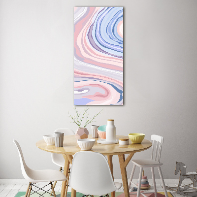 Tableau acrylique Motif des vagues