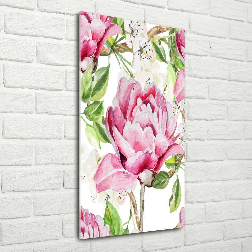 Tableau en acrylique Pivoine