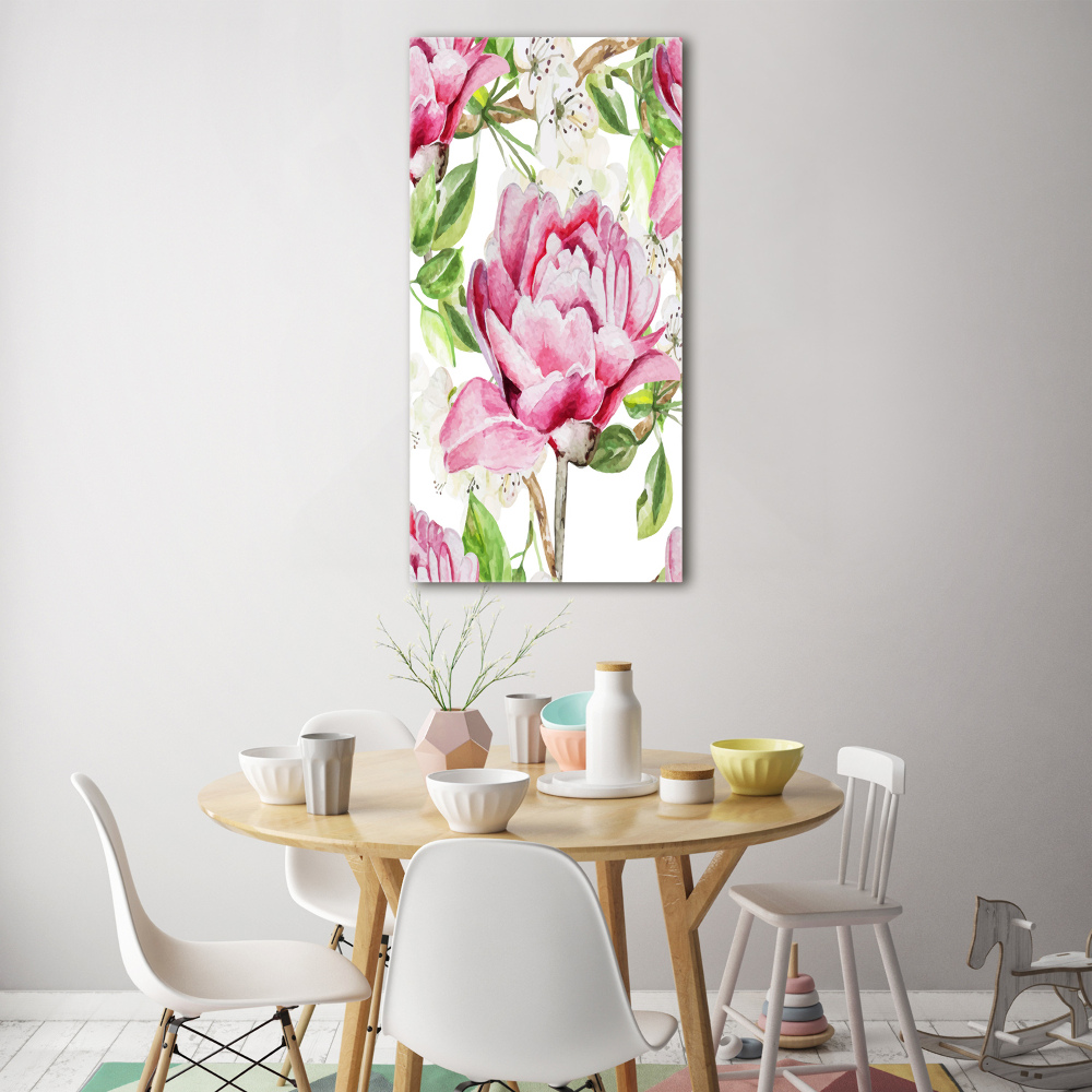 Tableau en acrylique Pivoine