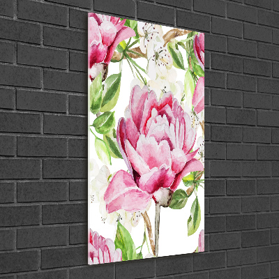 Tableau en acrylique Pivoine