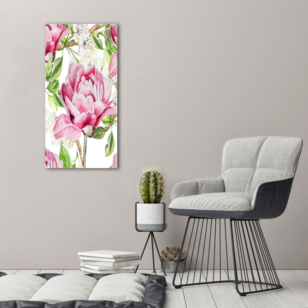 Tableau en acrylique Pivoine