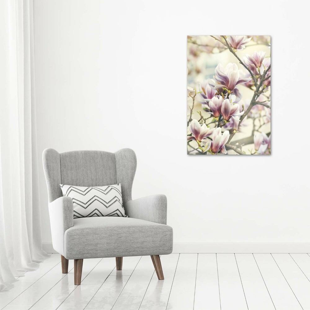 Tableau en acrylique Fleur de magnolia