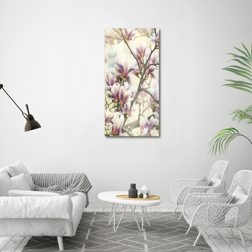 Tableau en acrylique Fleur de magnolia