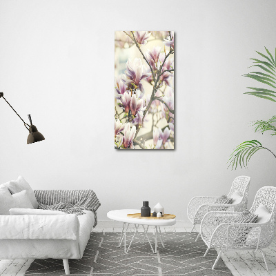 Tableau en acrylique Fleur de magnolia