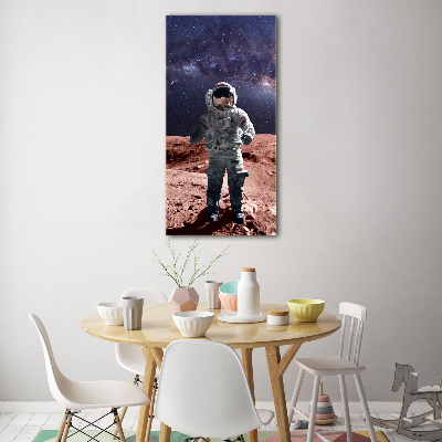 Tableau verre acrylique Astronaute