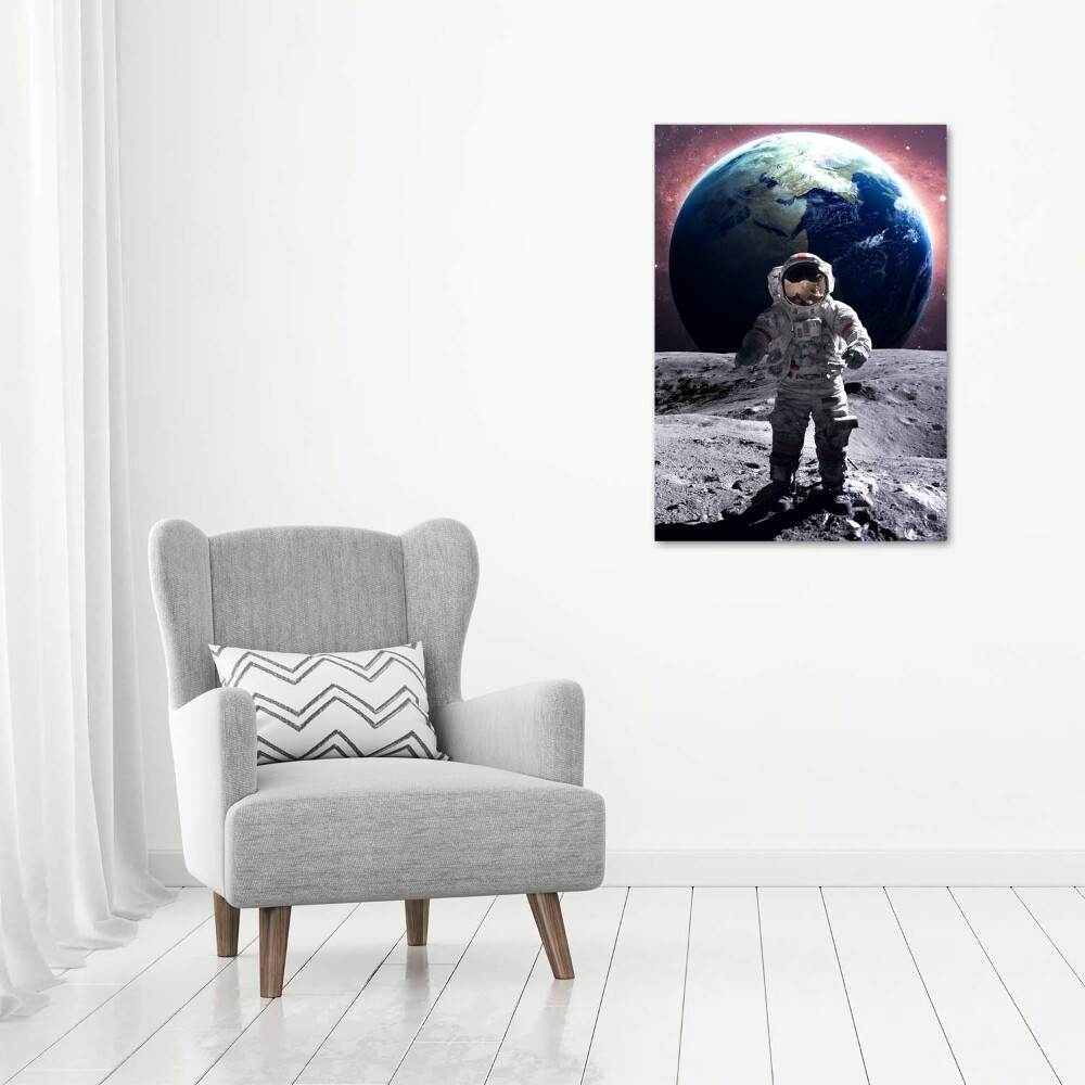 Acrylique tableau Astronaute