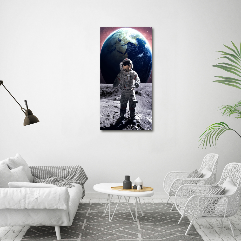 Acrylique tableau Astronaute