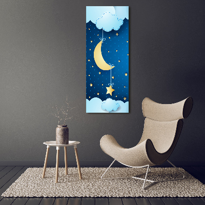 Tableau verre acrylique Nuit