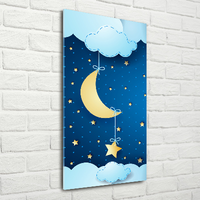 Tableau verre acrylique Nuit