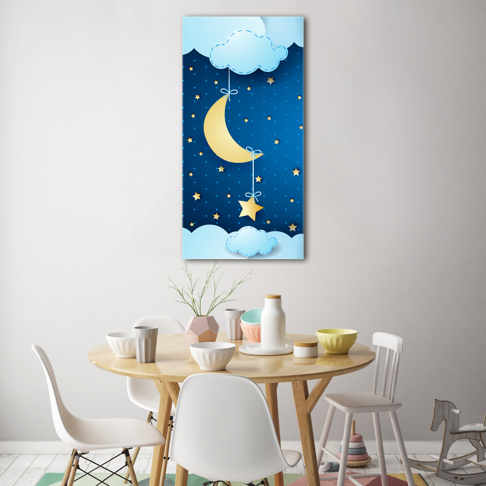 Tableau verre acrylique Nuit