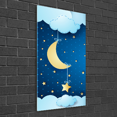 Tableau verre acrylique Nuit