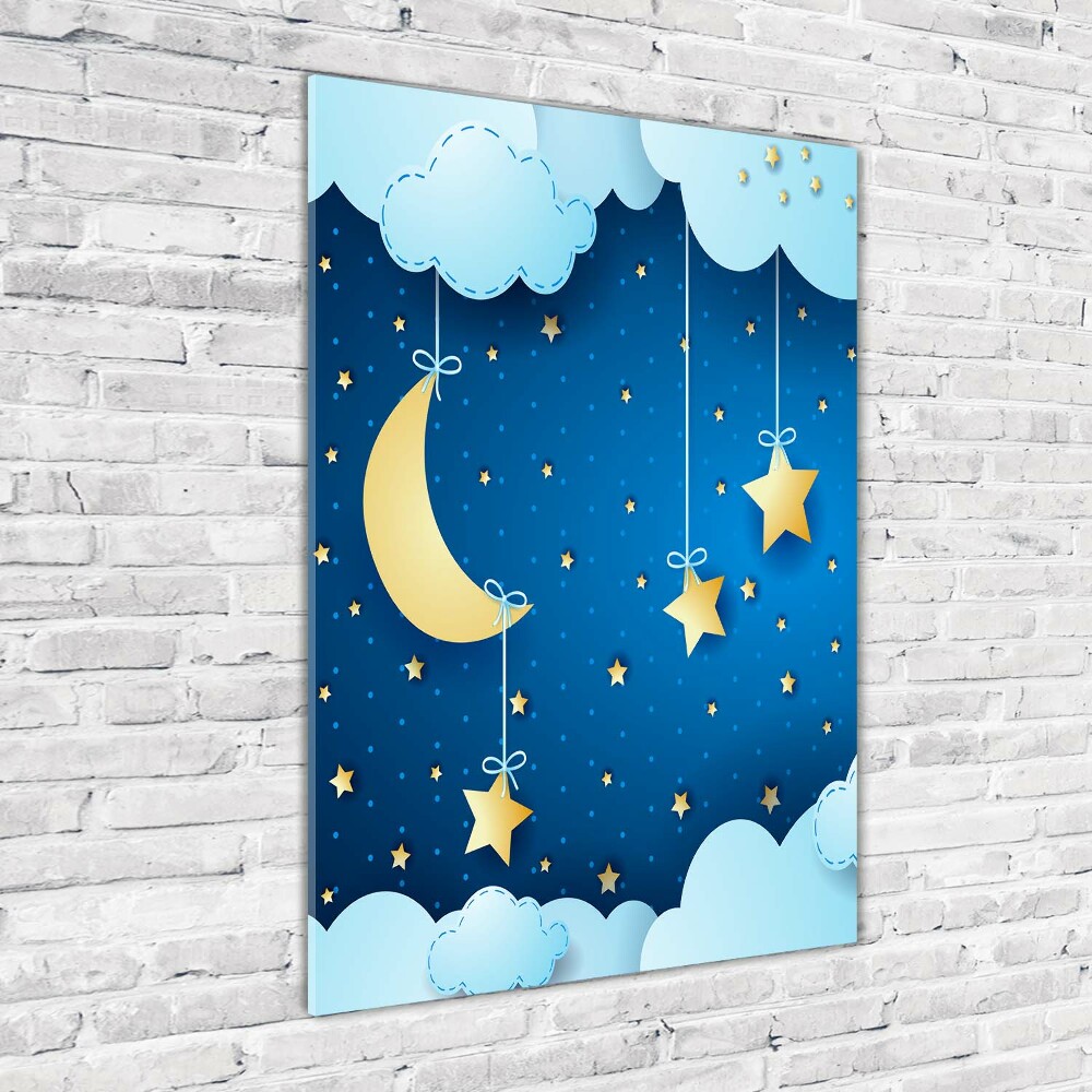 Tableau verre acrylique Nuit