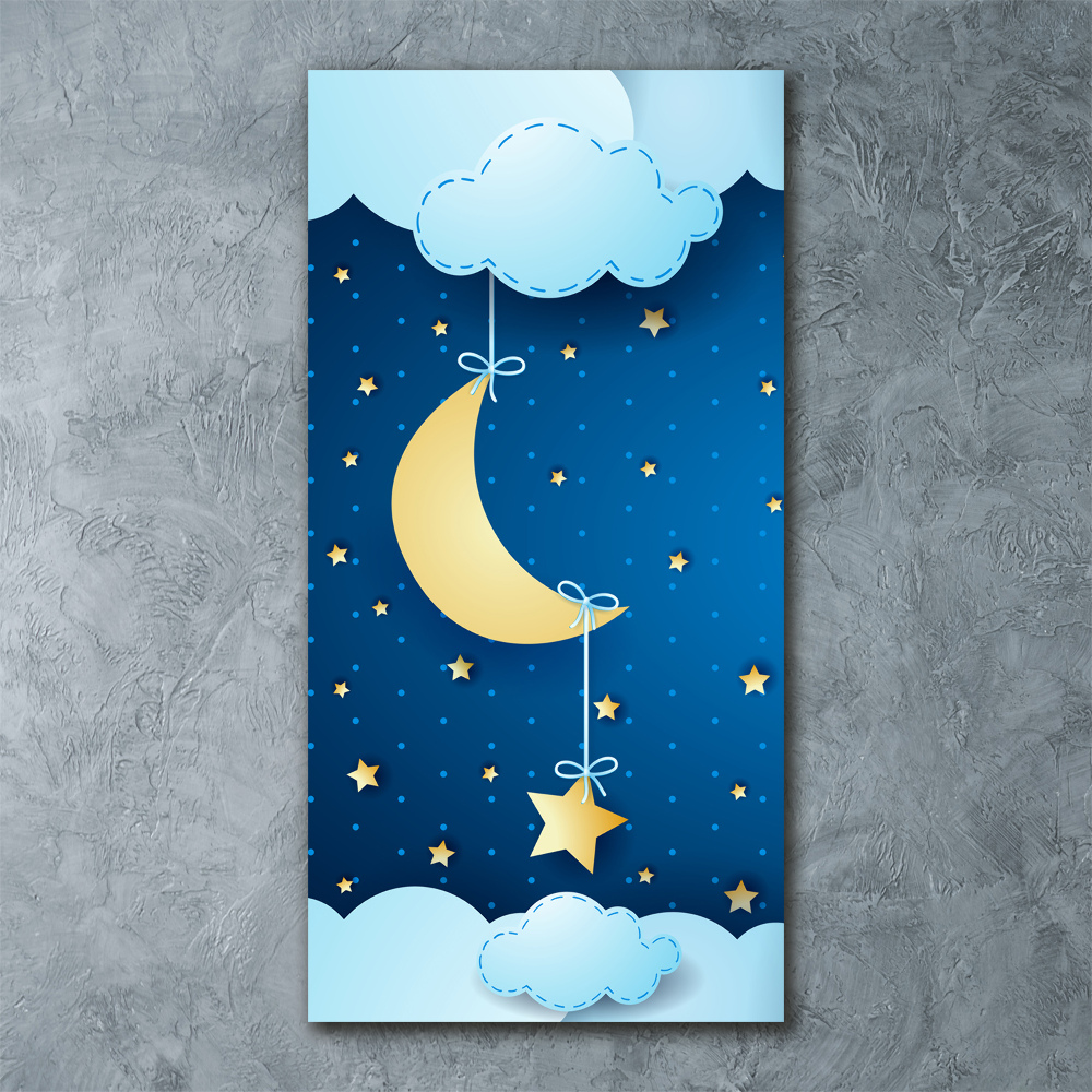 Tableau verre acrylique Nuit