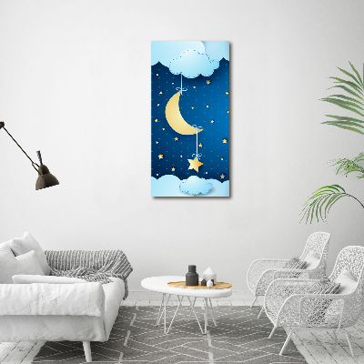 Tableau verre acrylique Nuit